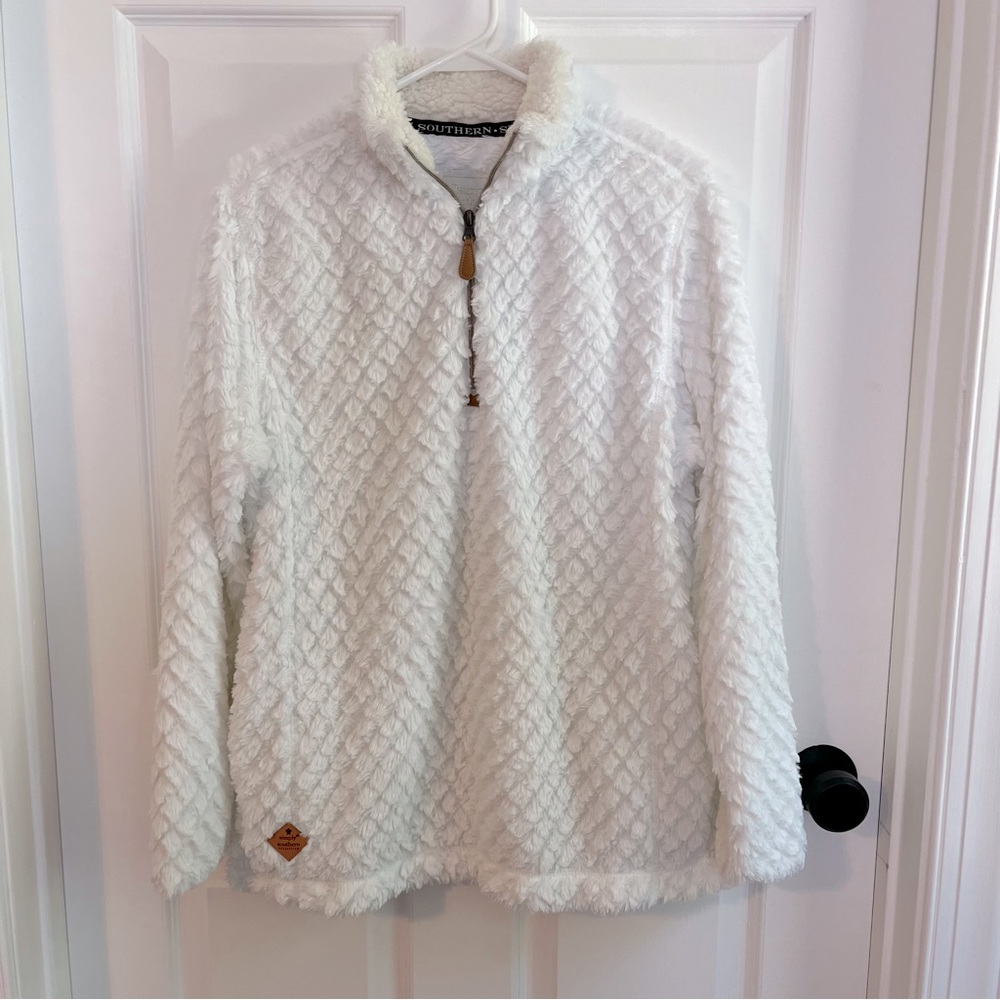 Simply Southern Sherpa Quarter Zip Pullover